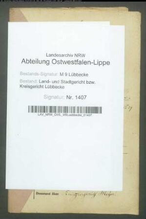 Erblasser: Vienop, Ernst Heinrich; Erblasser: Vienop, Anna Marie Ilsabein, geb. Gurges: