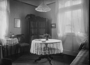 Wohnraum der Fotografin