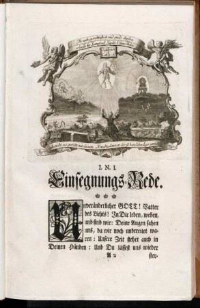 Einsegnungs Rede