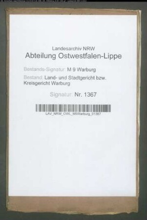 Erblasser: Breide, Anna Maria: