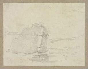 Felsen in einer Landschaft