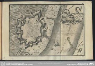 Pl. 21. Plan des Attaques D' Axel en 1747
