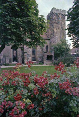 Marktredwitz: alter Turm neben Kirche [St. Bartholomäus]