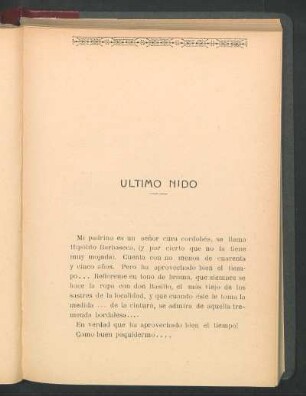 Último nido