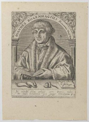 Bildnis des Ioannes Bugenhagius