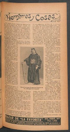 Hombres y cosas - [Henry Irving]