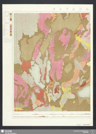 Nevada Basin. Map V. West Half