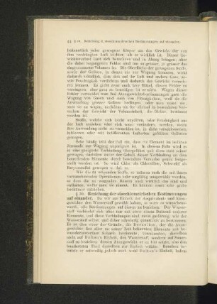 § 30. Beziehung der stoechiometrischen Bestimmungen auf einander.