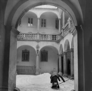 Krakow. Innenhof des Goethe-Instituts