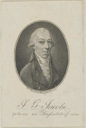 Bildnis des J. G. Jacobi