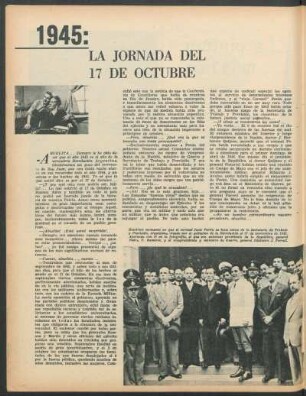 1945: La jornada del 17 de Octubre