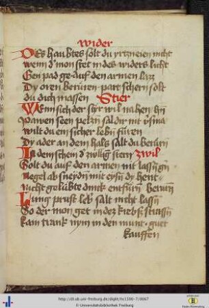 [32r - 33v] Zodiakalmondbuch in Reimpaaren.