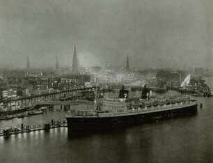 Hamburg, Hafen Überseebrücke