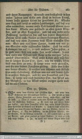 Der 91. Psalm
