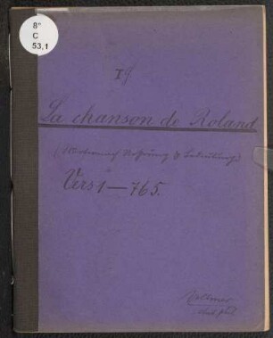 1: Vers 1-765