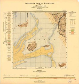 Geologische Karte von Deutschland, 1318 Ockholm