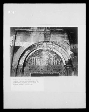 Relief mit der Darstellung der klugen und der törichten Jungfrauen