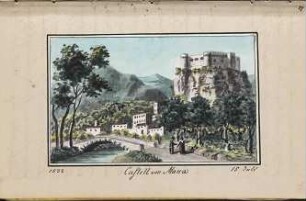 'Castell von Massa' Aquarell