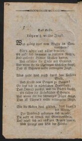 Das Erste. Lützow's wilde Jagd.