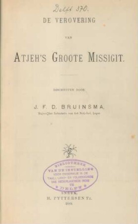 De verovering van Atjeh's Groote Missigit