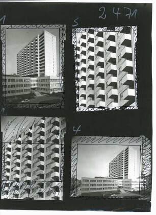 Henninger Wohnhochhaus - Hainer Weg, 1971