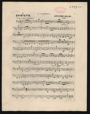 2d. violoncelle