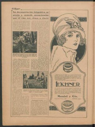 La documentación fotográfica se presta a canards sensacionales que el cine nos ofrece a diario