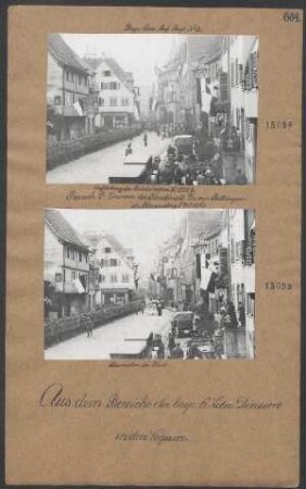 Abschreiten der Front