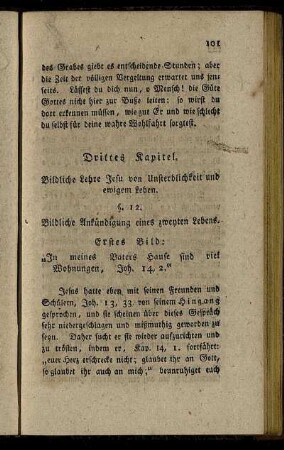 Drittes Kapitel. Bildliche Lehre Jesu von Unsterblichkeit und ewigem Leben.