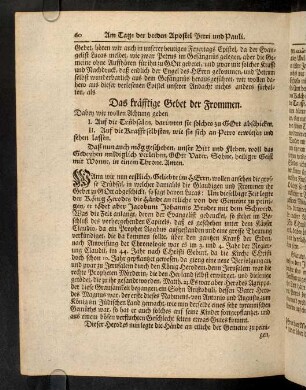 60-67, I. Wann wir nun erstlich, Geliebte im Herrn, wollen ...