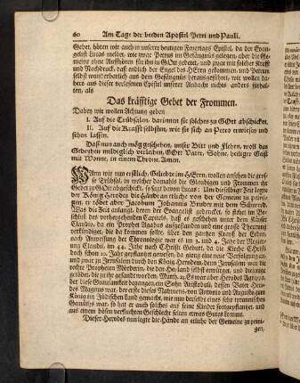 60-67, I. Wann wir nun erstlich, Geliebte im Herrn, wollen ...