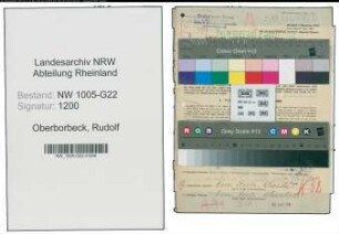 Entnazifizierung Rudolf Oberborbeck , geb. 22.12.1904 (Gastwirt)