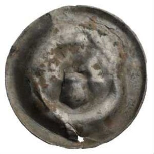 Fundmünze, Hohlpfennig, 1322 - 1437