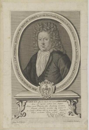 Bildnis des Ioh: Guilielmus Erhardus