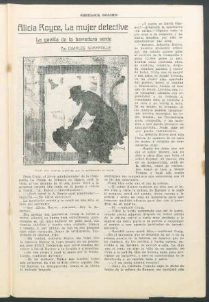 Alicia Royce, la mujer detective - La gavilla de la herradura verde