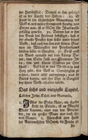 Das sechs und vierzigste Capitel. - Das ein und funfzigste Capitel.
