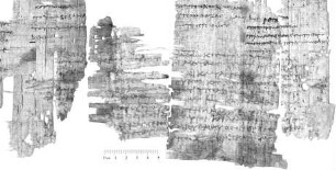 PKS 10: Entwurf einer Mitteilung über Getreidediebstahl (Inv. 22304 + 22305, Köln, Papyrussammlung)