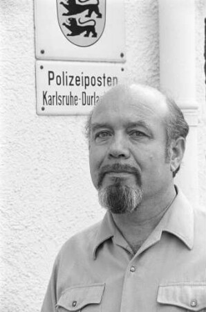Ruhestand für den Leiter des Polizeipostens Durlach-Aue Alfred Lieb