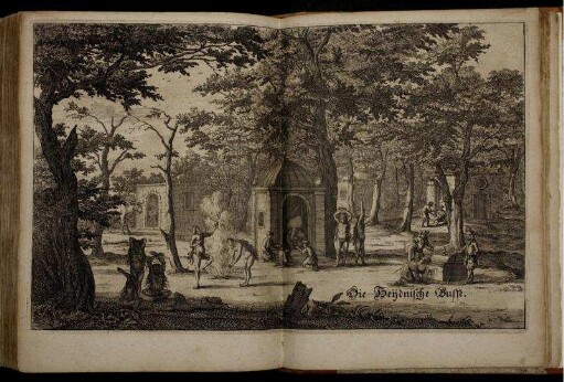 Illustration "Die Heydnische Busse"
