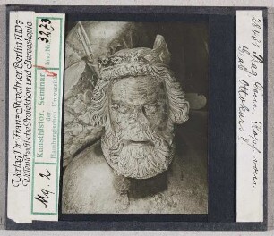 Prag: Veitsdom, Grabmal Ottokars II., Kopf (Stoedtner-Nr. 28431)