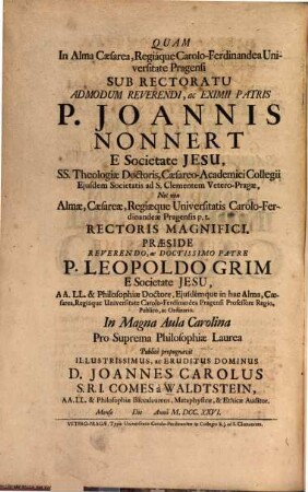 Philosophia scholastico-ethica : fulgidissimis Habspurgico-Austriacorum imperatorum virtutibus illustrata