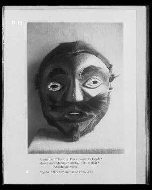Maske eines Mannes