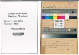 Entnazifizierung Heinz Weland , geb. 17.02.1905 (Ingenieur)