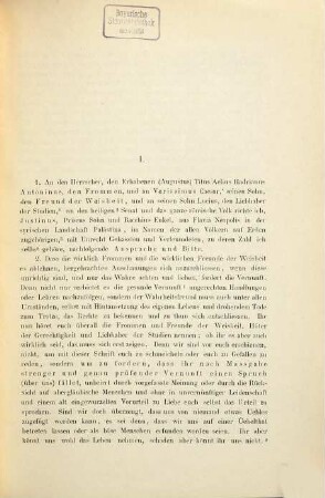 Justinus des Philosophen und Märtyrers Rechtfertigung des Christentums : (Apologie I u. II)