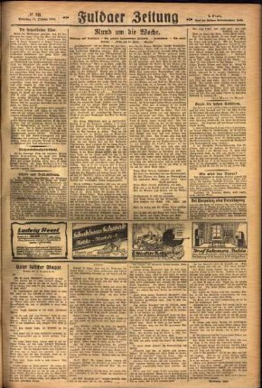 Zweite Ausgabe vom Sonntag, den 17. Oktober 1926.
