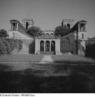 Belvedere : Potsdam. Belvedere auf dem Pfingstberg, Gartenfront