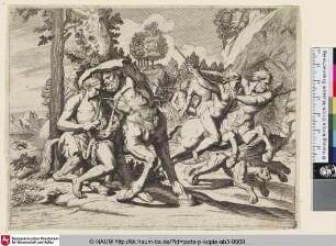 [Chrion et Achille; Cheiron unterweist den jungen Achilleus]