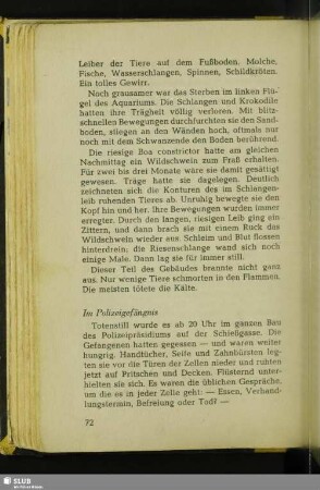 Im Polizeigefängnis