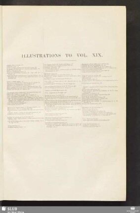 Illustrations to vol. XIX