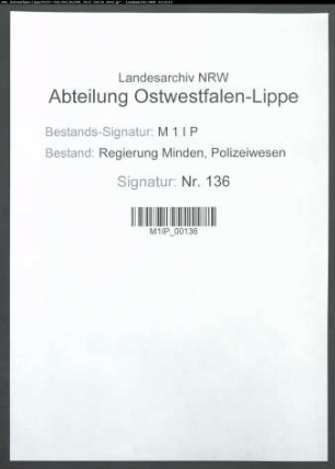Polizeiverwaltung in Höxter, Band 2